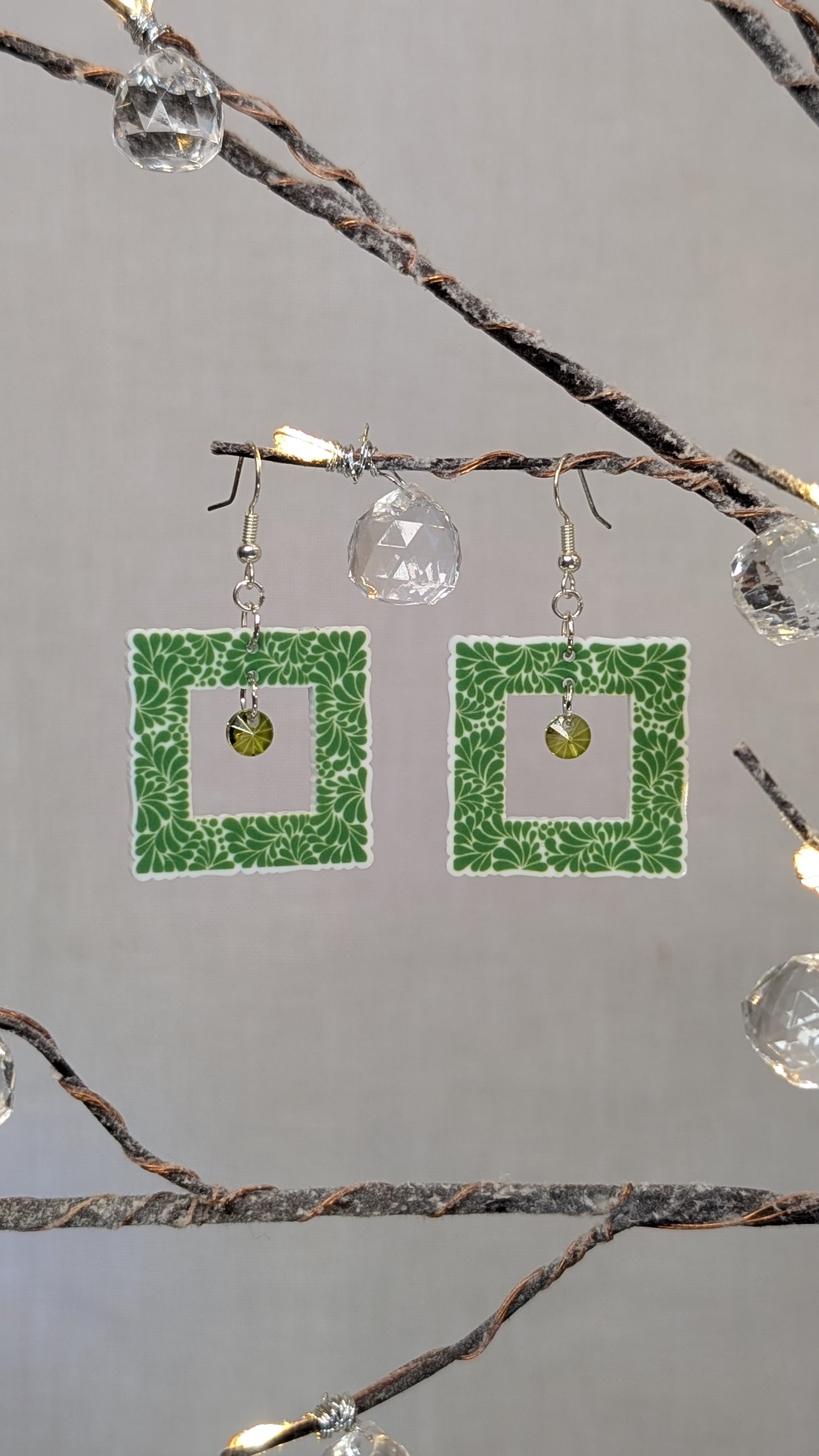 Talavera Square Earrings