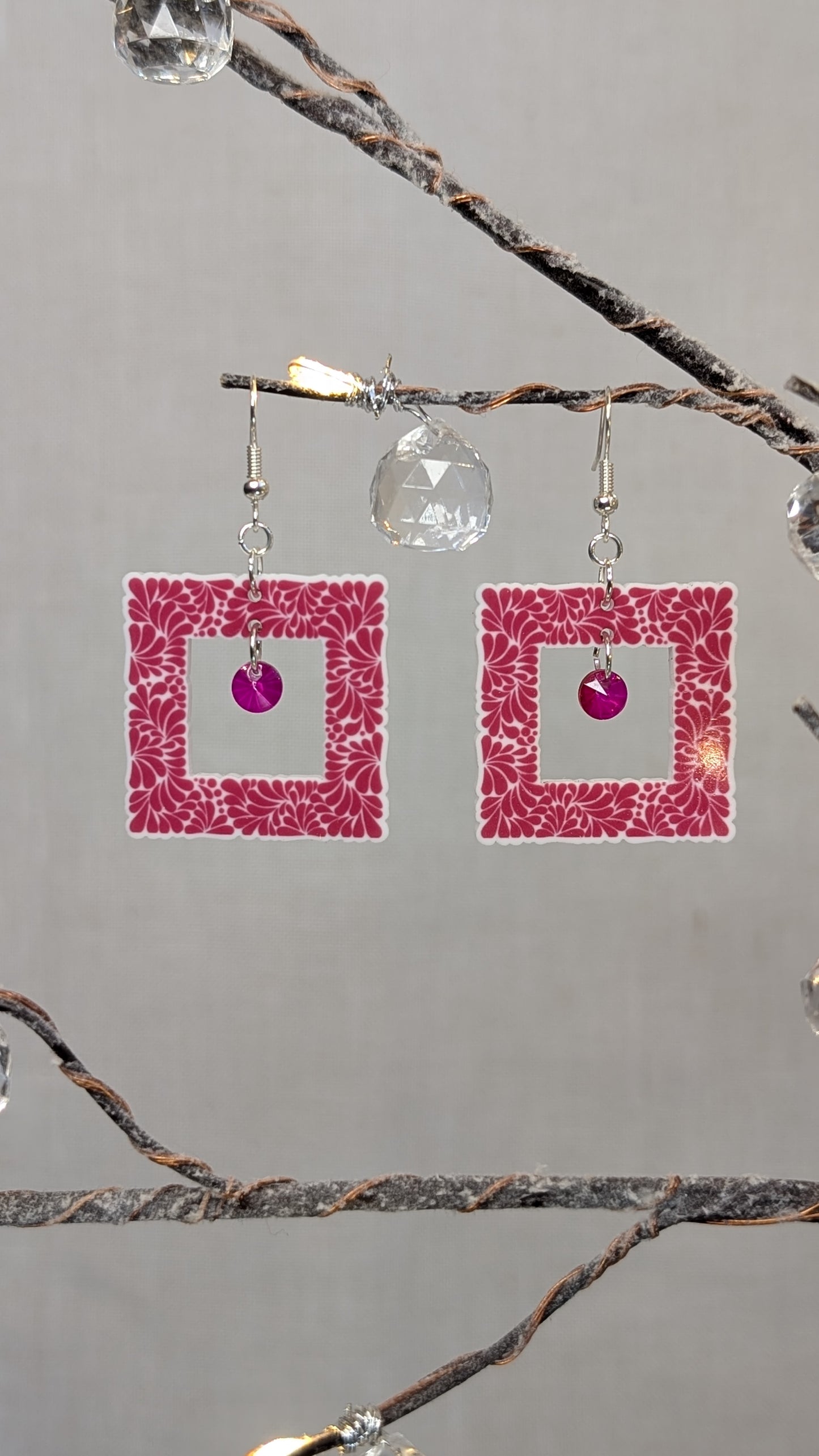 Talavera Square Earrings