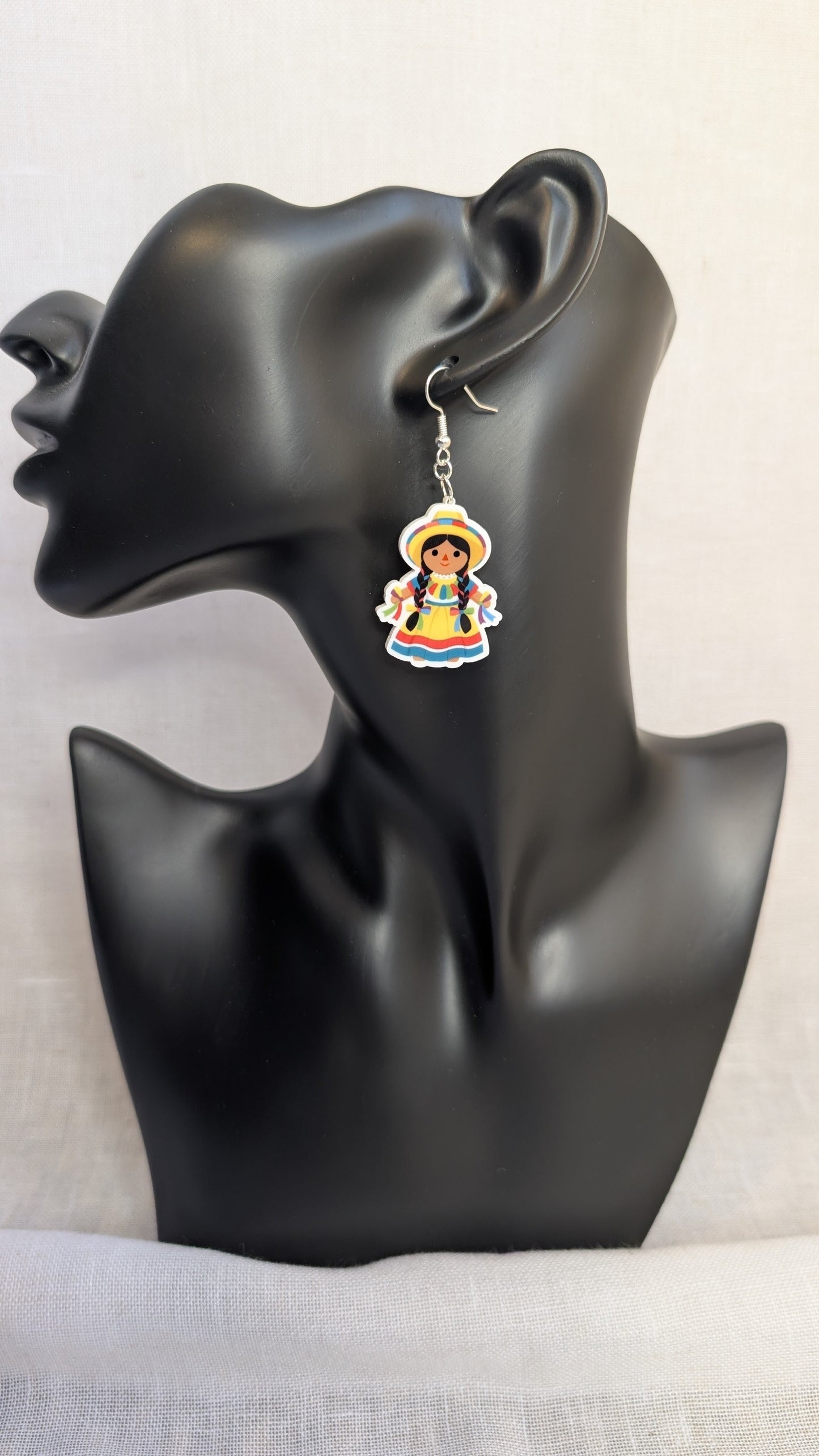 Muñeca Lelé Acrylic Earrings 🇲🇽