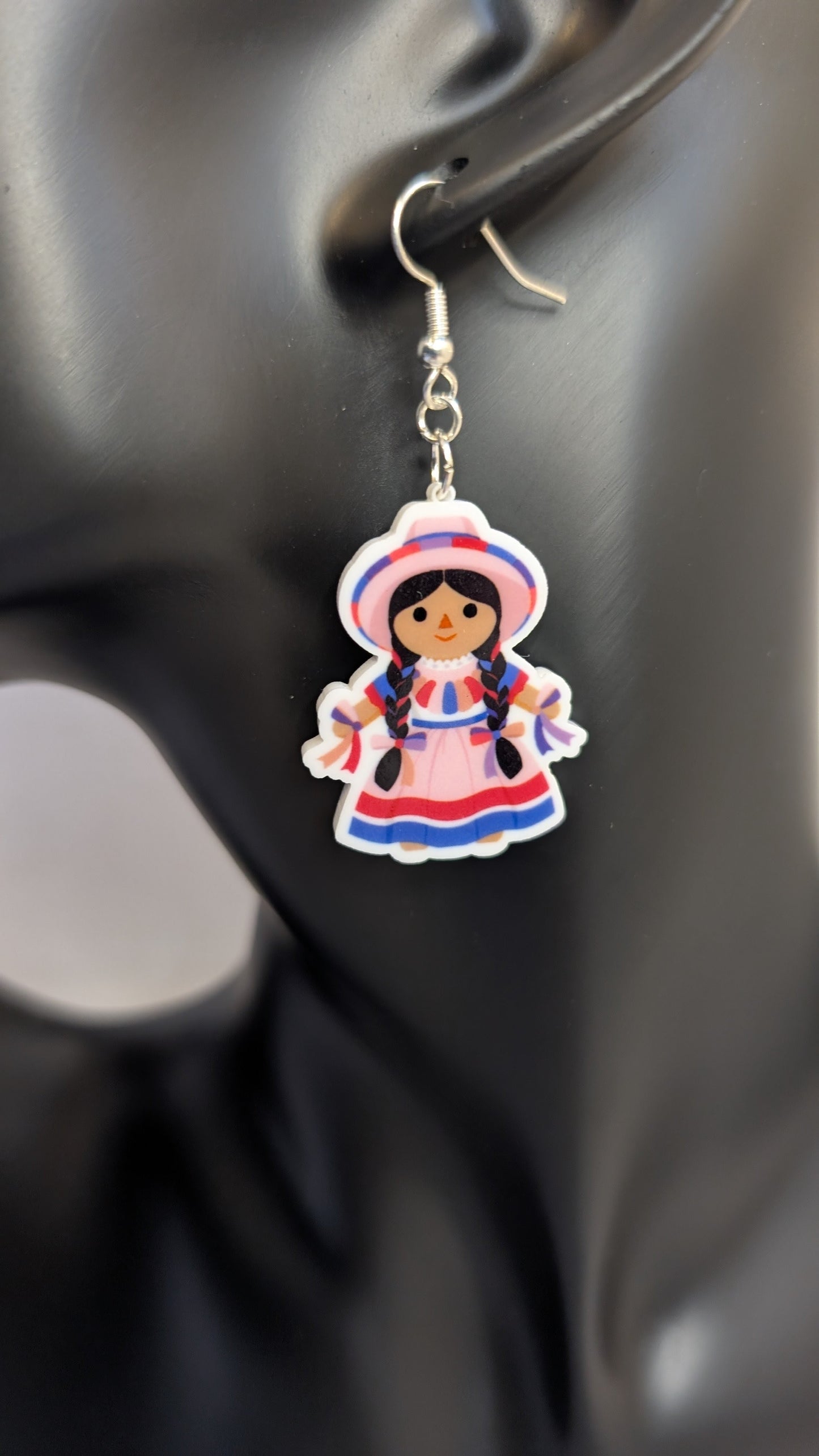 Muñeca Lelé Acrylic Earrings 🇲🇽