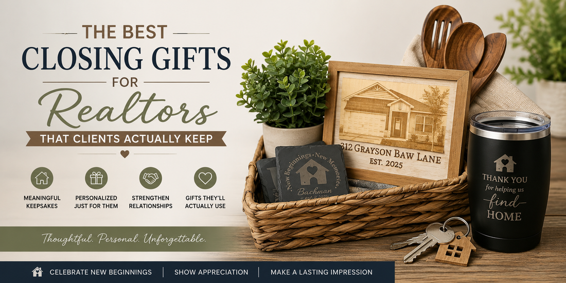 The Best Closing Gifts for Realtors (That Clients Actually Keep)