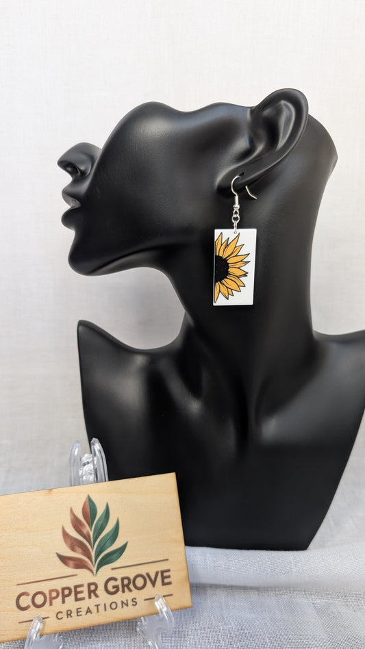Bright & Cheerful Sunflower Earrings 🌻✨