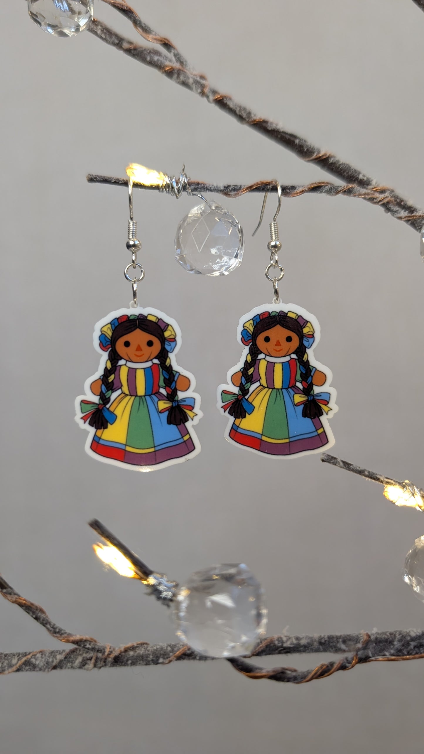 Muñeca Lelé Acrylic Earrings