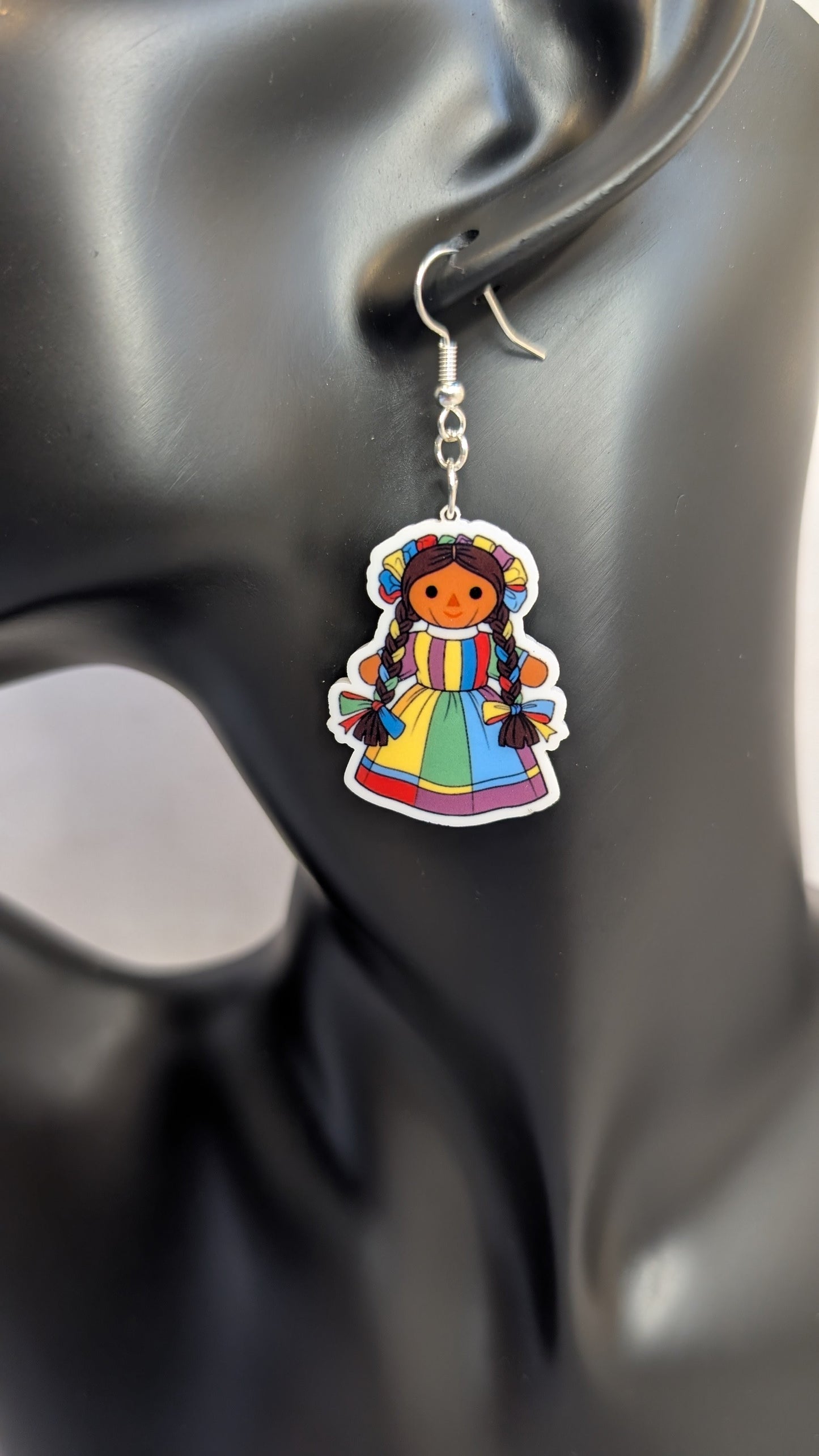 Muñeca Lelé Acrylic Earrings