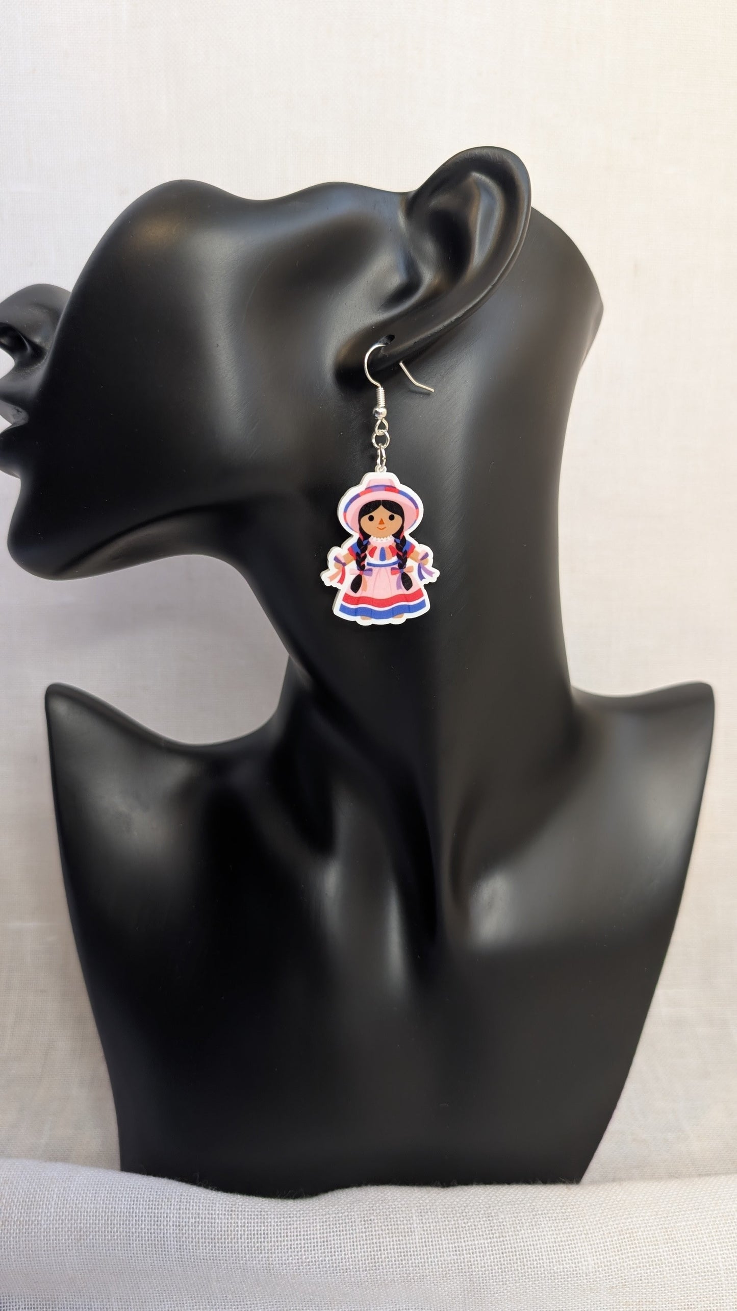 Muñeca Lelé Acrylic Earrings