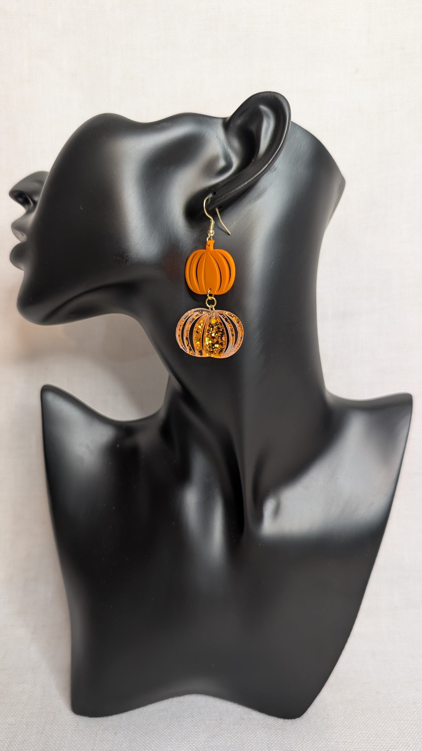 Two-Tiered Pumpkin Patch Dangles