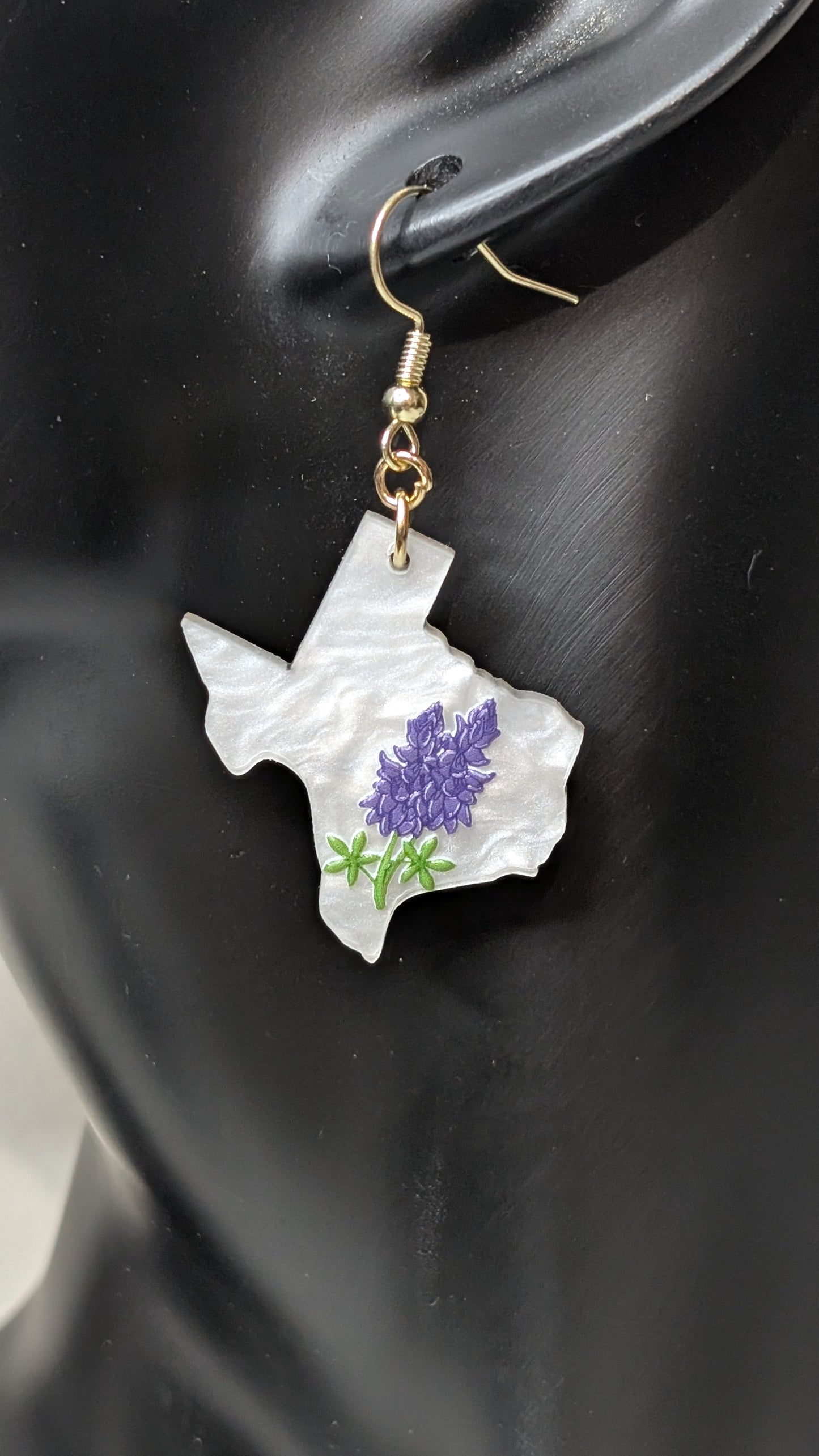 Texas Bluebonnet Earrings