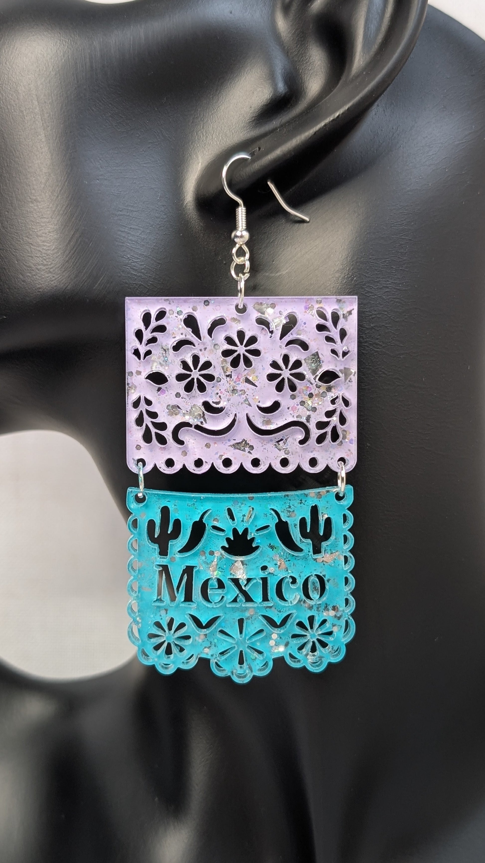 Papel Picado Earrings Mexico