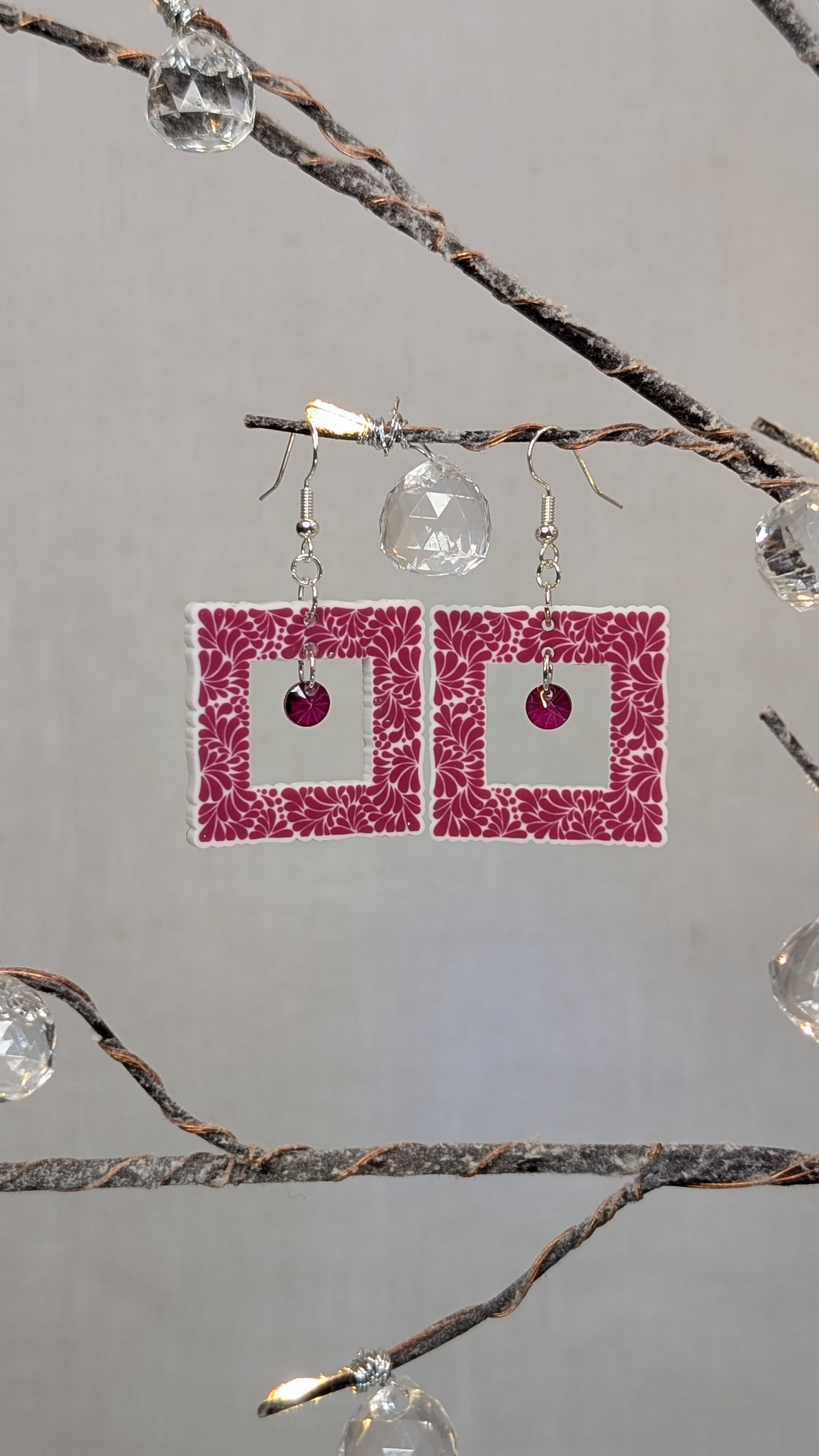 Talavera Square Earrings